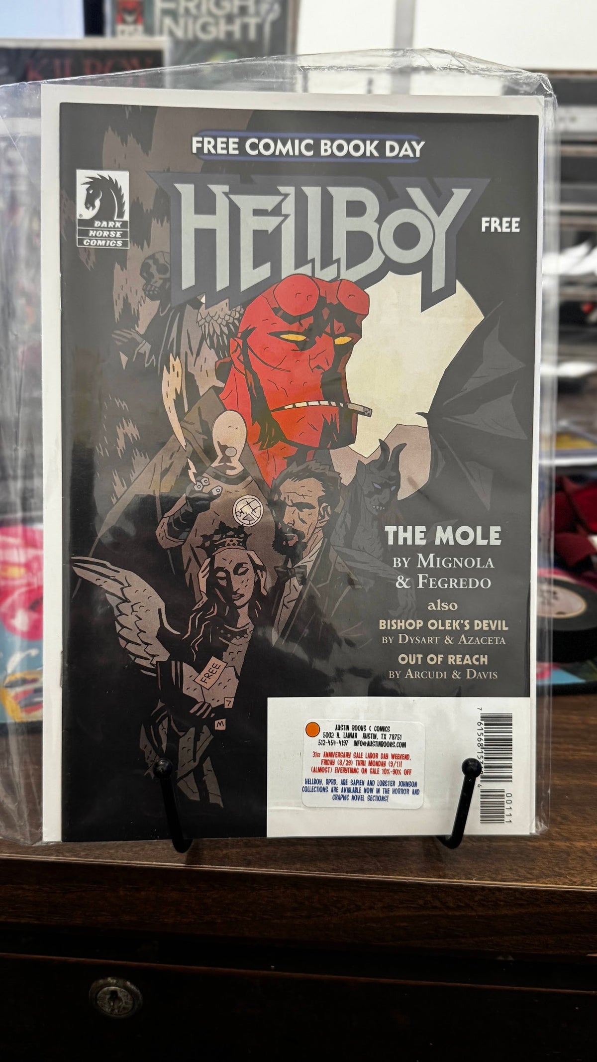 Hellboy: Free Comic Book Day [nn] (2008) Dark Horse VF/NM 9.0 Halloween Horror