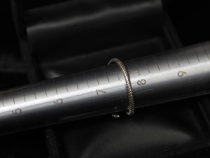 Set of Silver Rings and Bracelet with Sparkling Details 5
