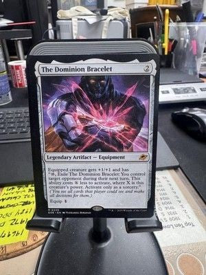 The Dominion Bracelet Magic The Gathering Legendary Artifact Equipment Rare MTG