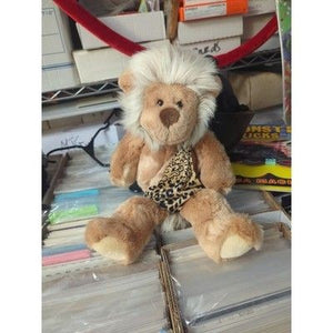 Gund Tarz Caveman Lion Plush Stuffed Animal 14 Inch Used Vintage 1990 5