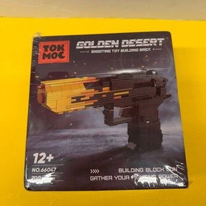 TOK MOC Golden Desert Shooting Toy Building Brick Set 700 Pieces New Sealed 2