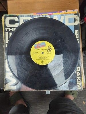 ERIC B. & RAKIM  "MOVE THE CROWD" 12"MAXI-SINGLE VINYL VG 4