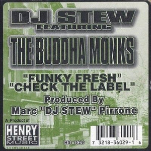 DJ Stew Featuring The Buddha Monks Funky Fresh 12" Vinyl Record 1