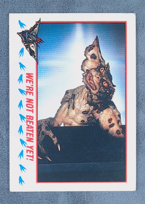1990 Gremlins 2 #78 THE NEW BATCH We're Not Beaten Yet