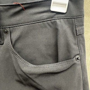 Mens Black Slim Fit Performance Stretch Casual Travel Tech Pants 32x41 Pre-owned 2