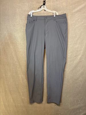 all in motion Dress Pants Gray Size 36X32 Pre-Owned Pristine Condition 1