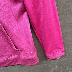 Danskin Now Hoodie Womens Medium Pink Dri-More Fleece Pullover Kangaroo Pocket 3
