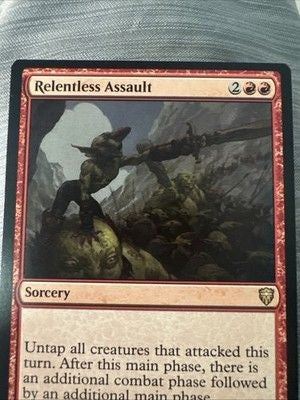 MTG / Relentless Assault / CMR / #416 / Regular / Rare / NM 3
