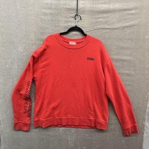 032c Sweatshirt Mens 2XL Red Crewneck Workshop St. Agnes Kreuzberg Praying Hands 3
