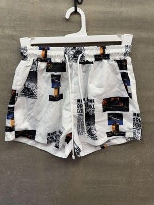 Made Extreme Shorts Mens Medium Gravitational Wormhole Space Graphic Novelty 2