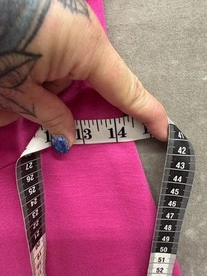 Old Navy Dress Womens Small Pink Sleeveless Fit Flare Tank Pre-Owned Excellent 4
