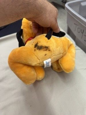 Vintage Disneyland Walt Disney World Pluto Dog 10" Plush Stuffed Animal Toy 5