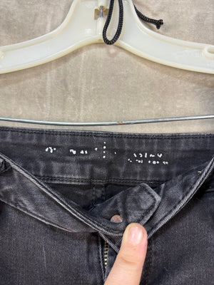 Old Navy Black Skinny Jeans Size 2 Good Condition Stretch Denim 2