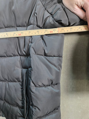 Calvin Klein Men's Black Quilted Puffer Jacket Zip Pockets Size L 4