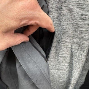 Marmot Mens Large Gray Softshell Jacket Full Zip Zip Pockets Pre-Owned Outdoor H 4