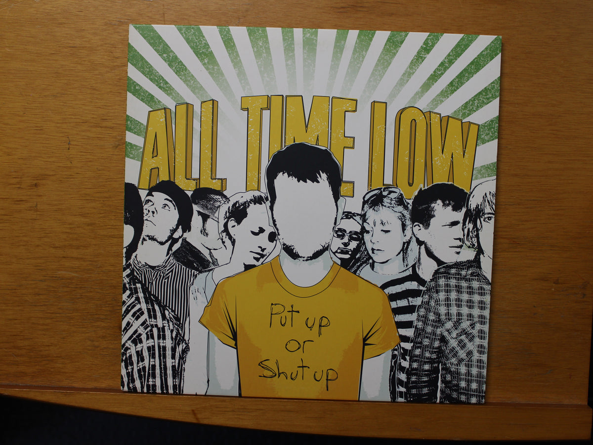 All Time Low – Put Up Or Shut Up LP EP 2nd Pressing Hot Topic Exclusive LP Vinyl