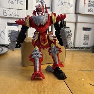 Mighty Morphin Power Rangers Super Dino Megazord 12 Inch Used Incomplete 4