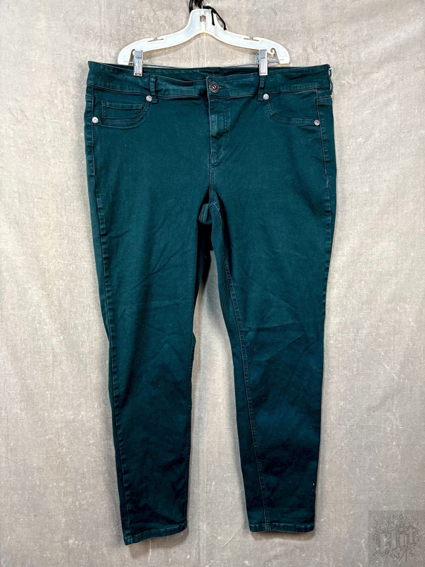 Mauices Dark Wash Skinny Jeans with Classic Fit