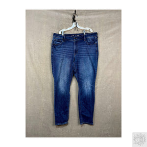 Old Navy Pop Icon Skinny Women's Jeans Size 16 Medium Wash Stretch 1