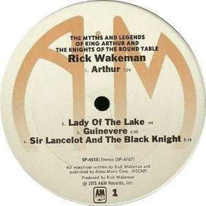 Rick Wakeman Vinyl The Myths And Legends Of King Arthur Used Progressive Rock 2