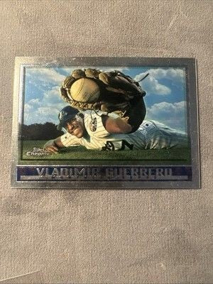 1998 Topps Chrome Foil VLADIMIR GUERRERO #5 Expos HOF 90s SP Rare 1