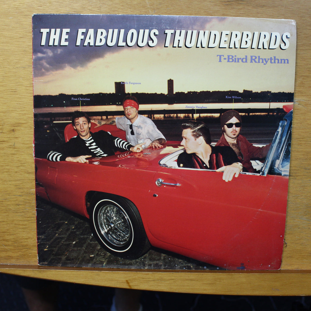 The Fabulous Thunderbirds T-Bird Rhythm LP Chrysalis CHR 1395