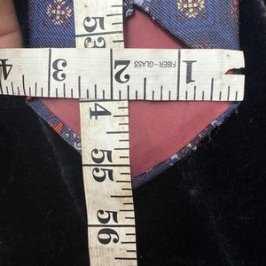 Vintage Tiffany Collection Excello Tie Mens Medallion Pattern Silk 90s Necktie 4