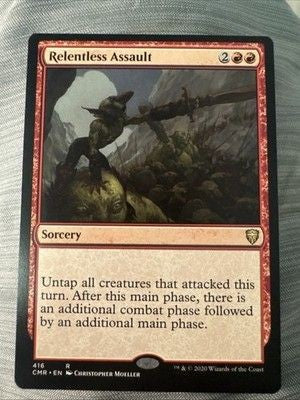 MTG / Relentless Assault / CMR / #416 / Regular / Rare / NM 4
