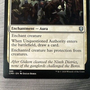 MTG Unquestioned Authority Commander Legends Regular NM 4