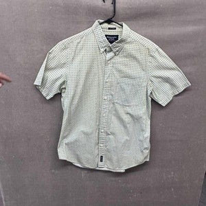 Abercrombie Fitch Shirt Mens Medium Fitted Short Sleeve Button Down Pre-Owned Ex 2