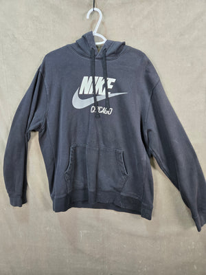 Nike Chicago Logo Black Men's Pullover Hoodie Sweatshirt Size L 1