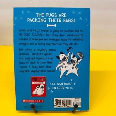 Pug Pals Yay for Vaycay! Flora Ahn Scholastic Childrens Book Dog Story Paperback