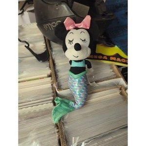 Disney Mickey Minnie Mouse Mermaid Plush Toy 12 Inch Used 2