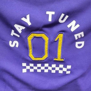 Stay Tuned Shirt Mens Medium Checkered Authentic Jersey Tank Top 01 Basketball 4