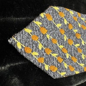 Maphisto Tie Mens Silk Floral Print Made in Italy Classic Necktie 5