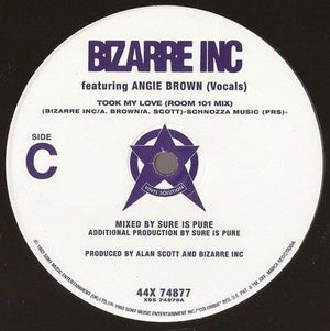 Bizarre Inc Took My Love 12 Inch Vinyl Record Used Dance Music 5