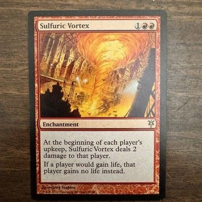 Conspiracy Sulfuric Vortex Card Slightly Played Ungraded