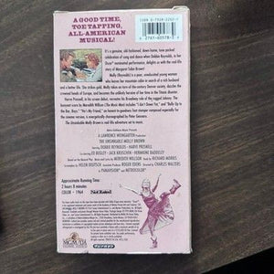 The Unsinkable Molly Brown VHS Movie Debbie Reynolds MGM Musical Good Condition 2
