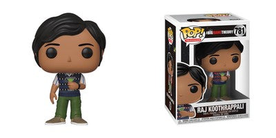 Funko Pop! Raj Koothrappali #57 Vinyl Figure Television w/ Free Protector