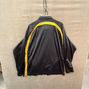 Universal Academy Eagles Jacket Mens Black Yellow Full Zip Track Used Warm Up 2