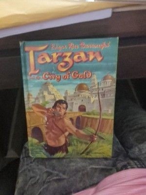 Tarzan And The City Of Gold (1952) Hardcover Vintage Book 1