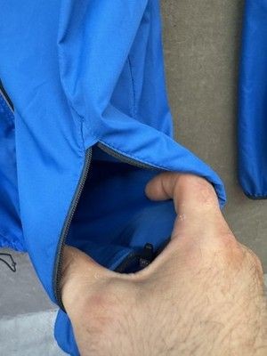 Performance Jacket Mens XL Windbreaker Full Zip Cycling Reflective Pockets Pre-O 5