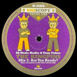 The Kingpins Check One! / Are You Ready? 12" Vinyl Record 4