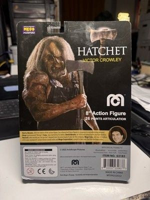 Mego Monsters Victor Crowley 8 Inch Action Figure Hatchet Horror New 4