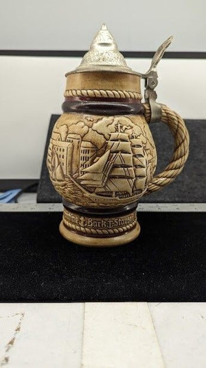 Ceramarte Tall Ships Beer Stein 1977 Numbered Limited Edition Handcrafted Brazil 3