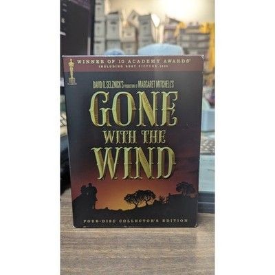 Gone With the Wind Four Disc Collector's Edition DVD Set Very Good Condition