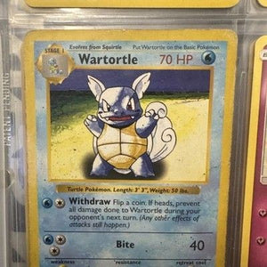 Shadowless Wartortle 042/102 Base Set Regular English Uncommon HP 70 1999 WOTC 3