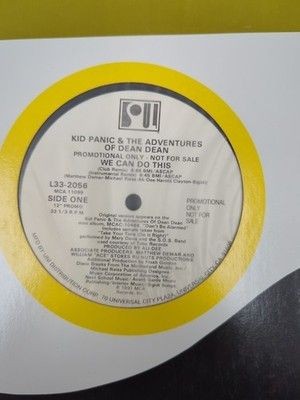 Kid Panic Adventures Of Dean Dean 12 Inch Promo LP Used VG+ 4