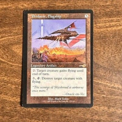Predator, Flagship - Light Play MTG Nemesis