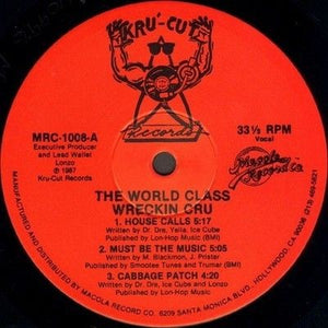 World Class Wreckin Cru House Calls 12 Inch Vinyl Record Used 4